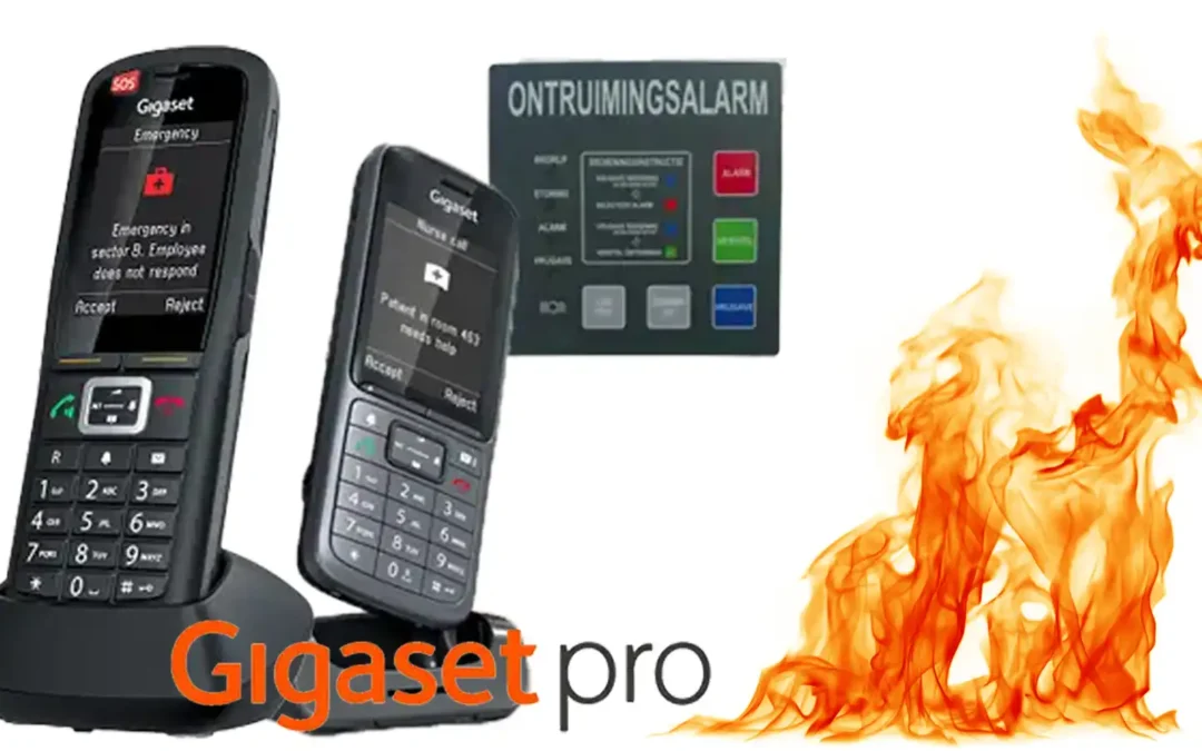 Gigaset pro is door Alarmserver gecertificeerd voor NEN2575-4