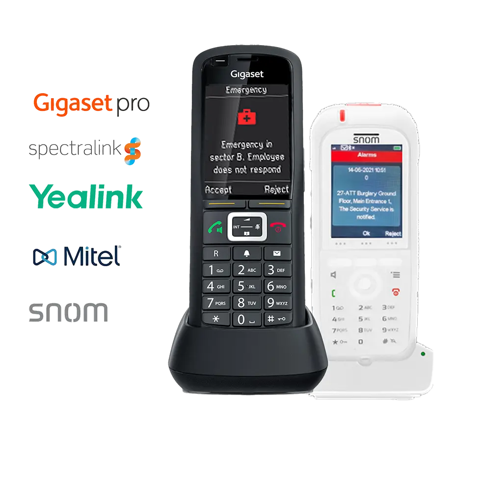 Integratie DECT telefoons met alarmserver