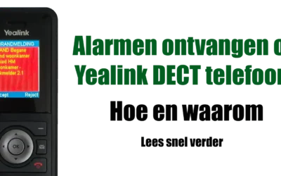 yealink dect-telefoons voor kritische communicatie