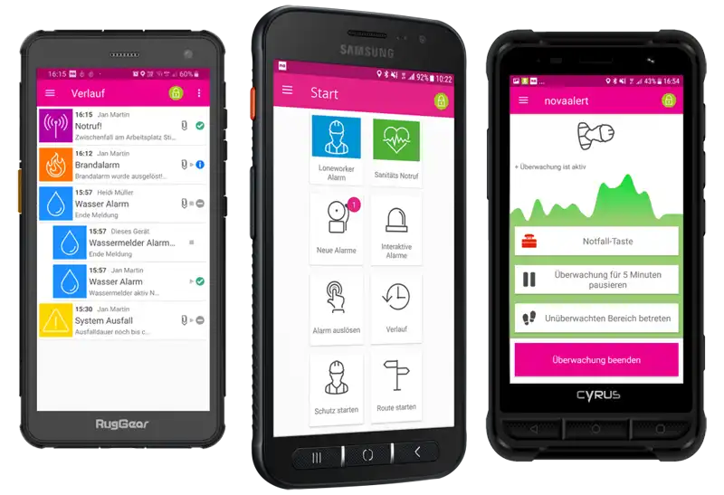 mobileapp-collage 800 AlarmAPP novalink novaalert alarmserver