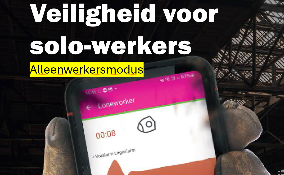 alleenwerkers app geeft veilighied aan solowerkers