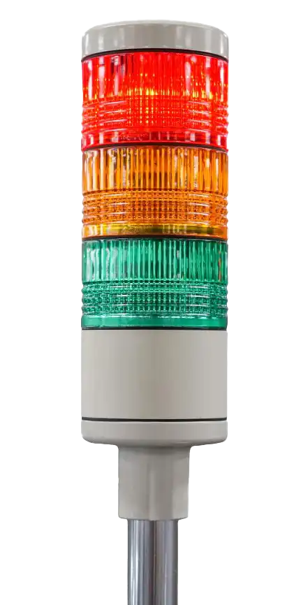 aansturen storing lampen bij technische alarmen