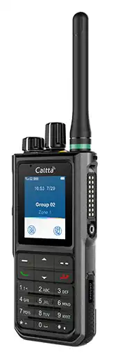 Callta DM670 portofoon Portofoon van callta met GPS locatiebepaling en ESPA 4.4.4 ontvangst mogelijkheid voor het ontvangen van alarmen