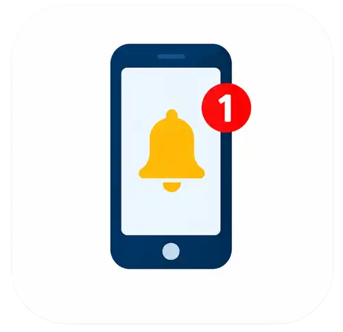 smartphone met alarm
